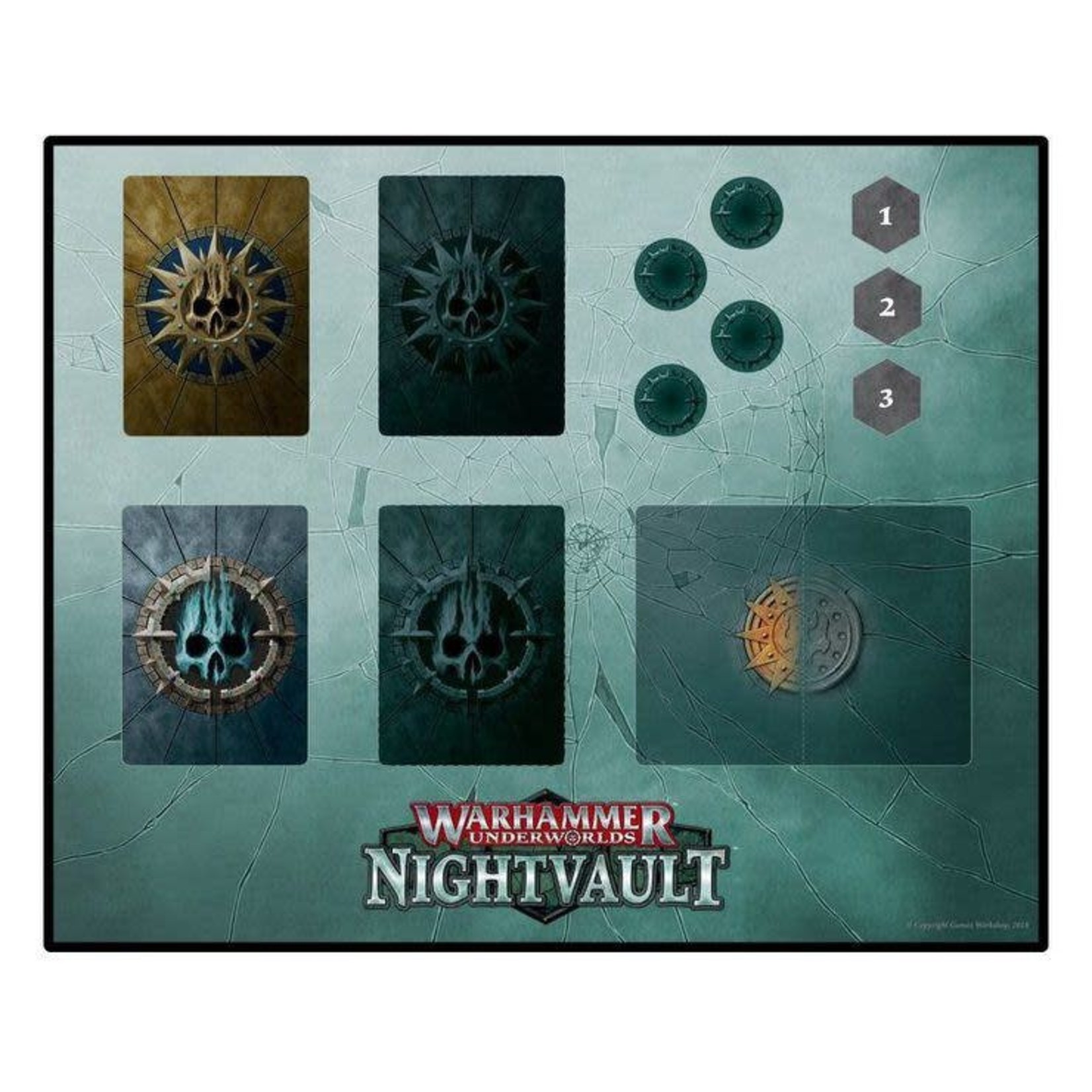 Warhammer Underworlds: Nightvault Dashboard Mat