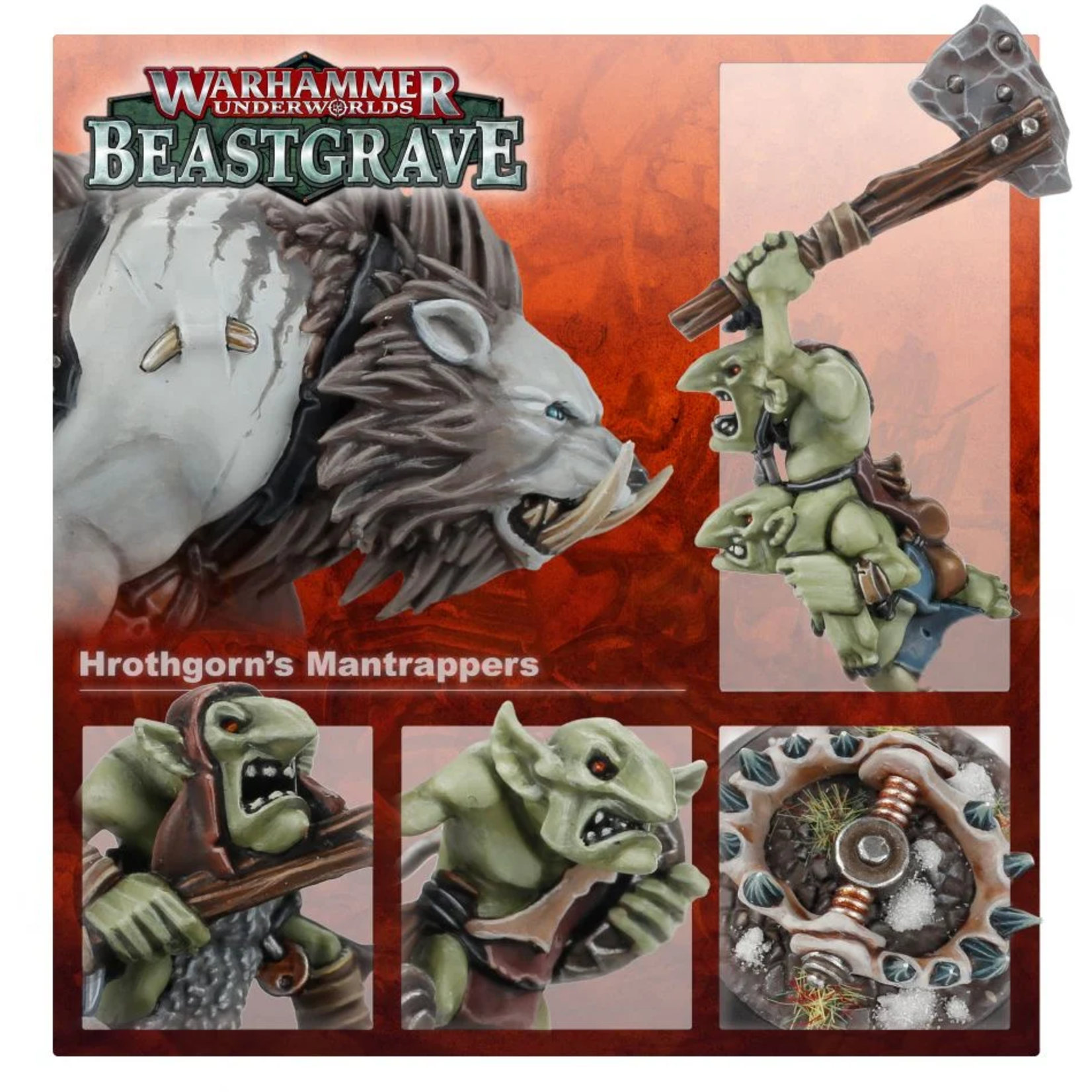 Warhammer Underworlds: Beastgrave - Hrothgorn's Mantrappers