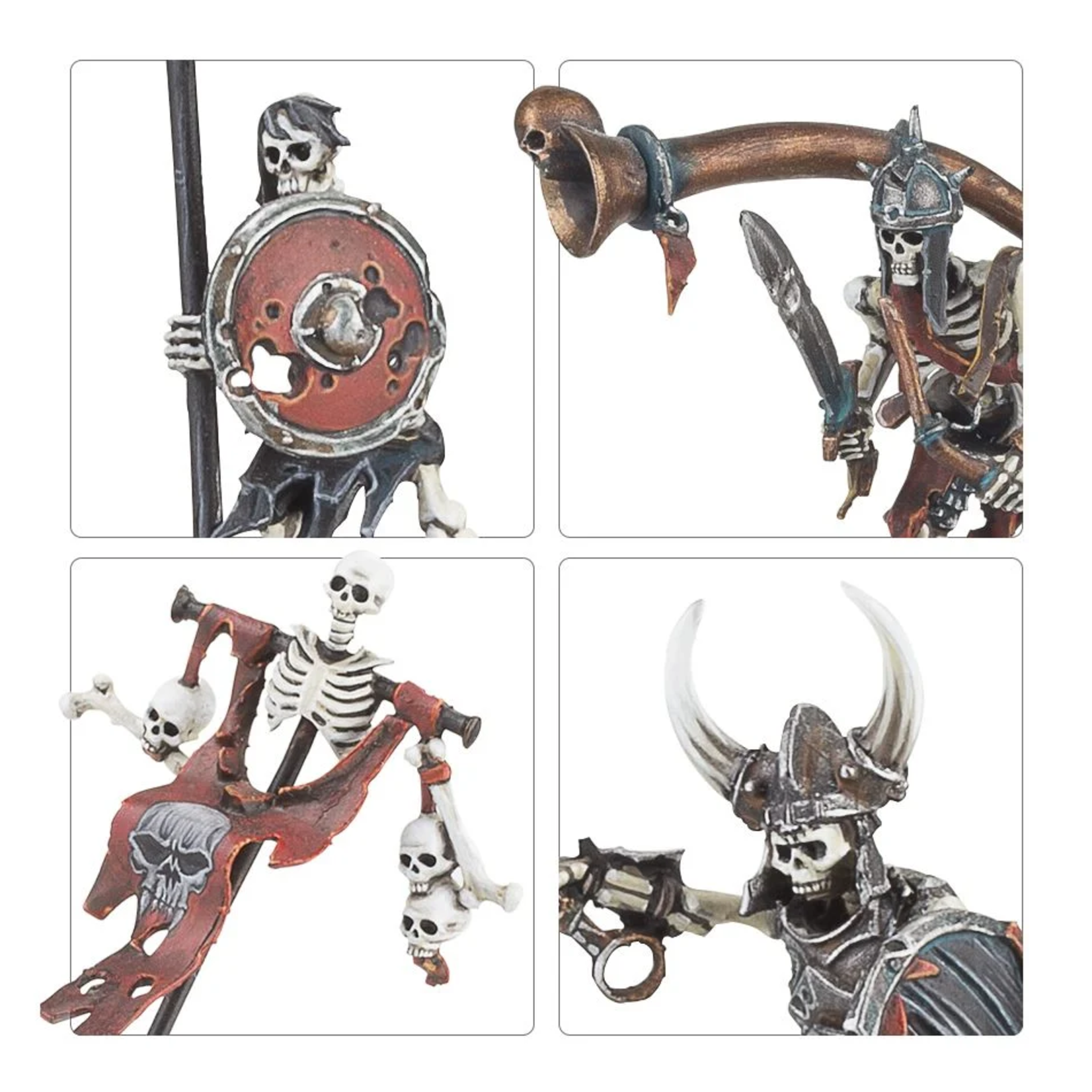 AOS: Deathrattle Skeleton Warriors
