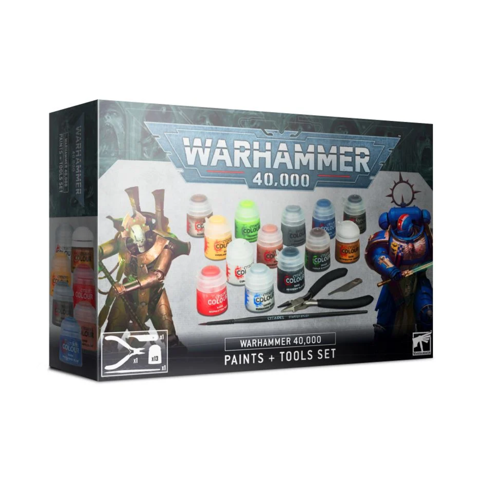 Paint Set: Warhammer 40,000 - Paints + Tools