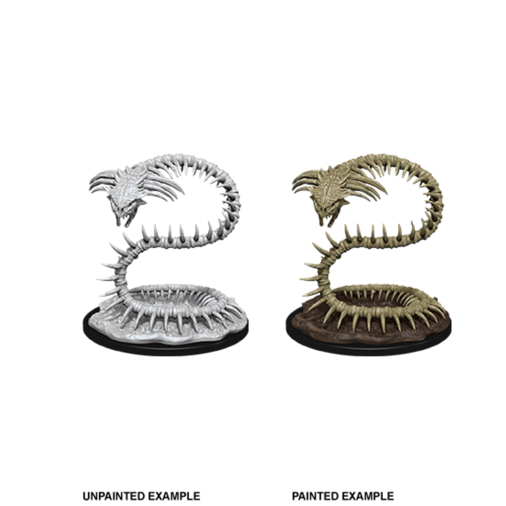 Unpainted Minis D&D | Bone Naga | W12 | 90086
