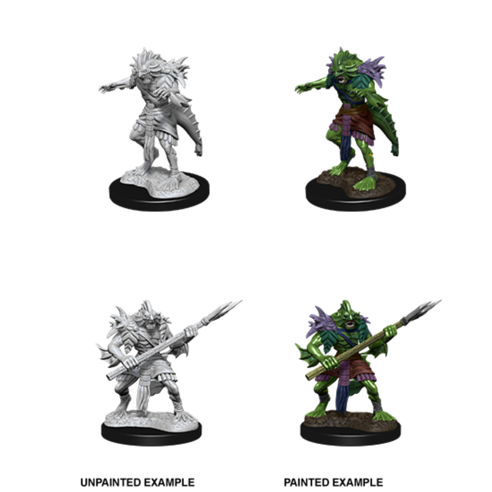 Unpainted Minis D&D | Sahuagin | W12 | 90073