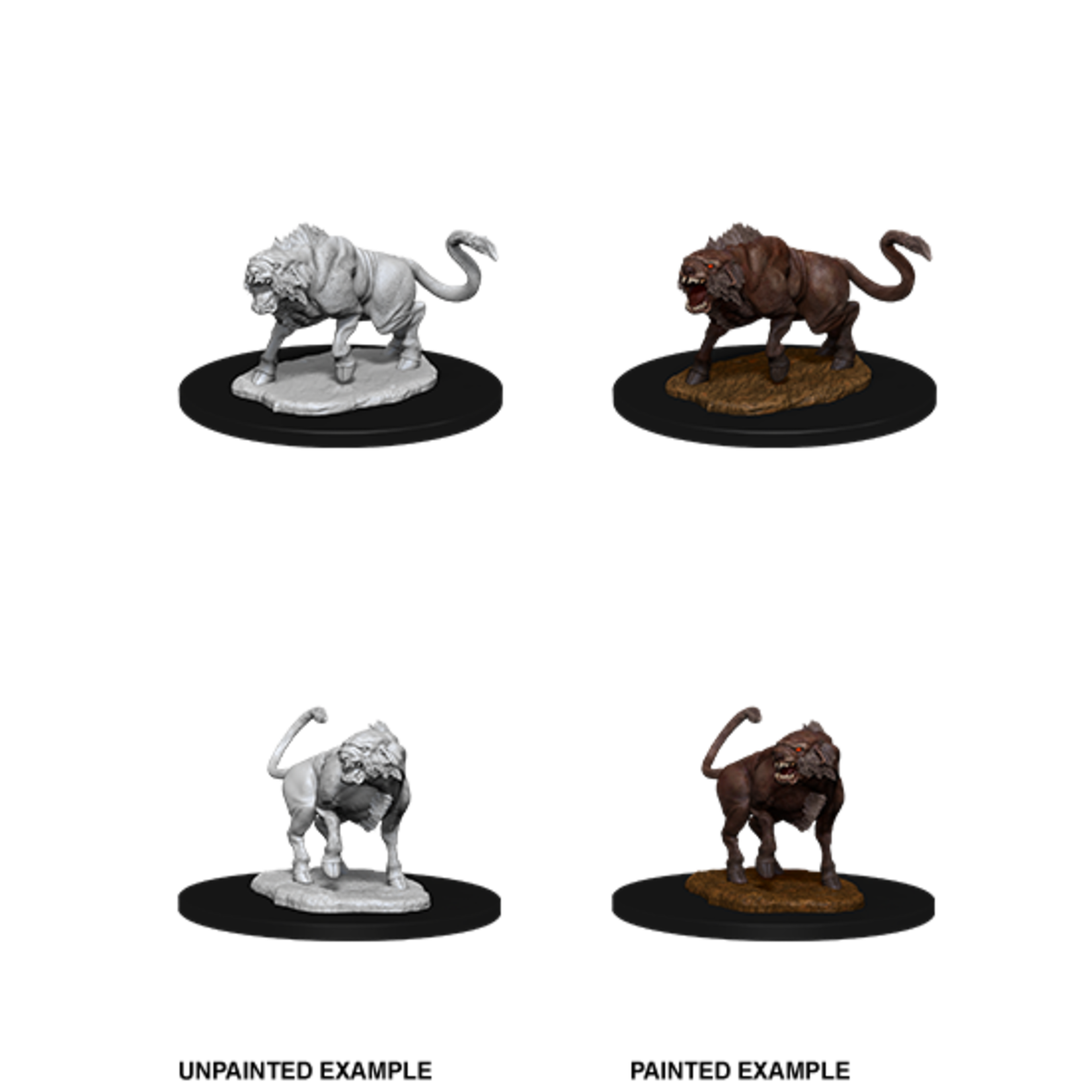 Unpainted Minis D&D | Leucrotta | W12 | 90067