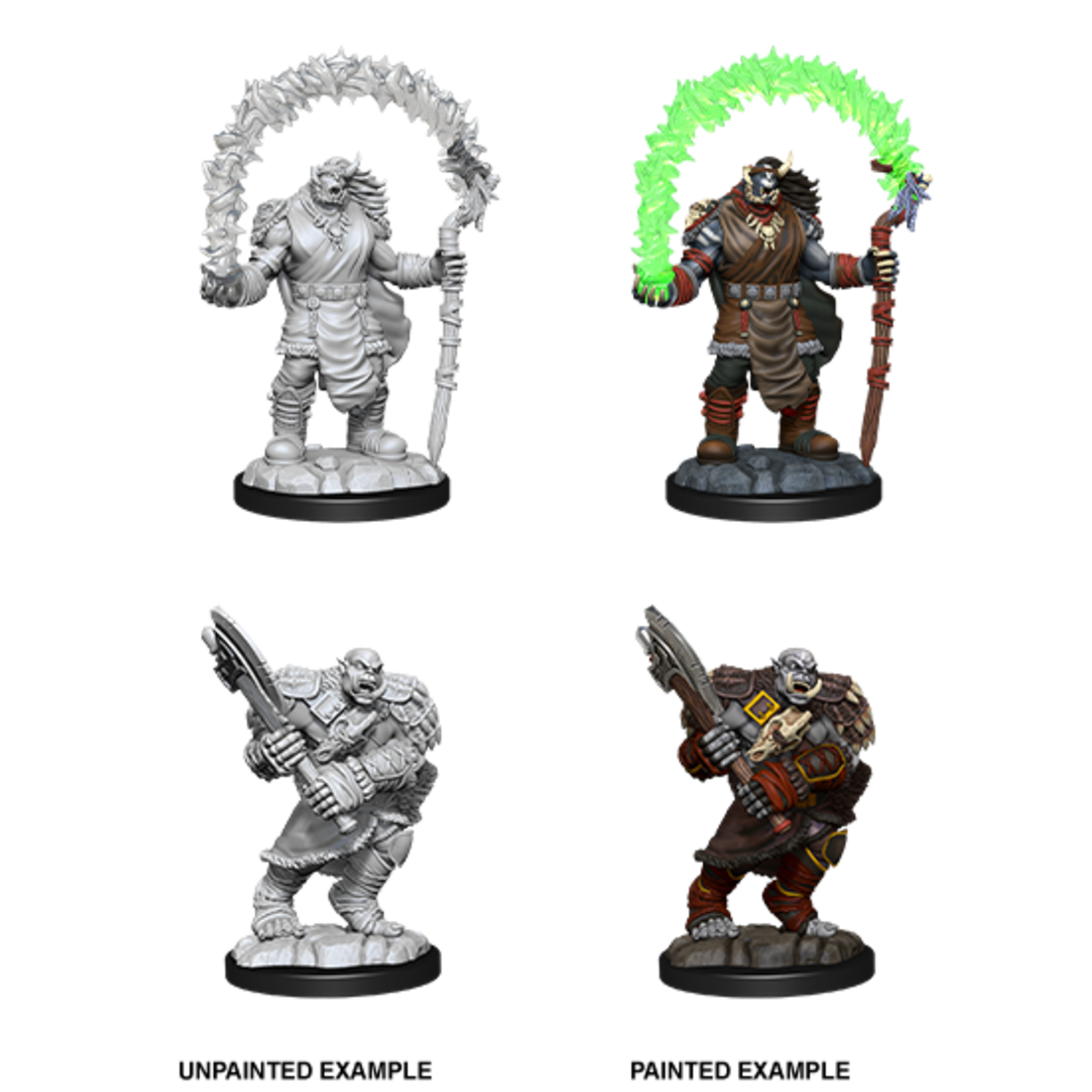 Unpainted Minis D&D | Orc | W12 | 90062
