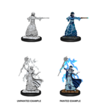 Unpainted Minis D&D | Elf Wizard Female | W12 | 90061