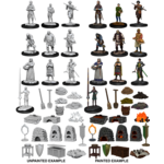 Unpainted Minis WK | Towns People: Kingdom Retainers | W12 | 90121