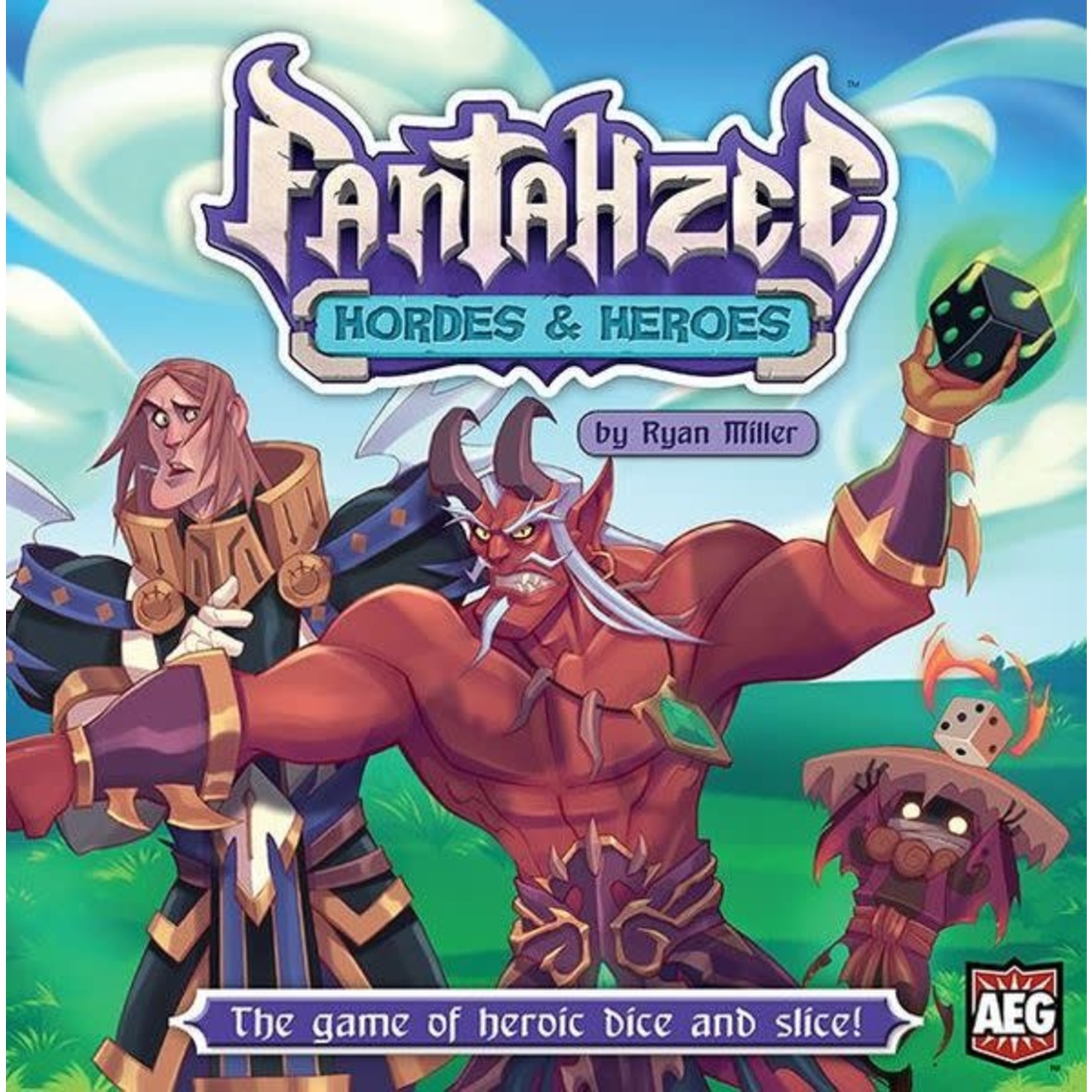 #13676 Fantahzee Hordes & Heroes Dragon Cache Used Game