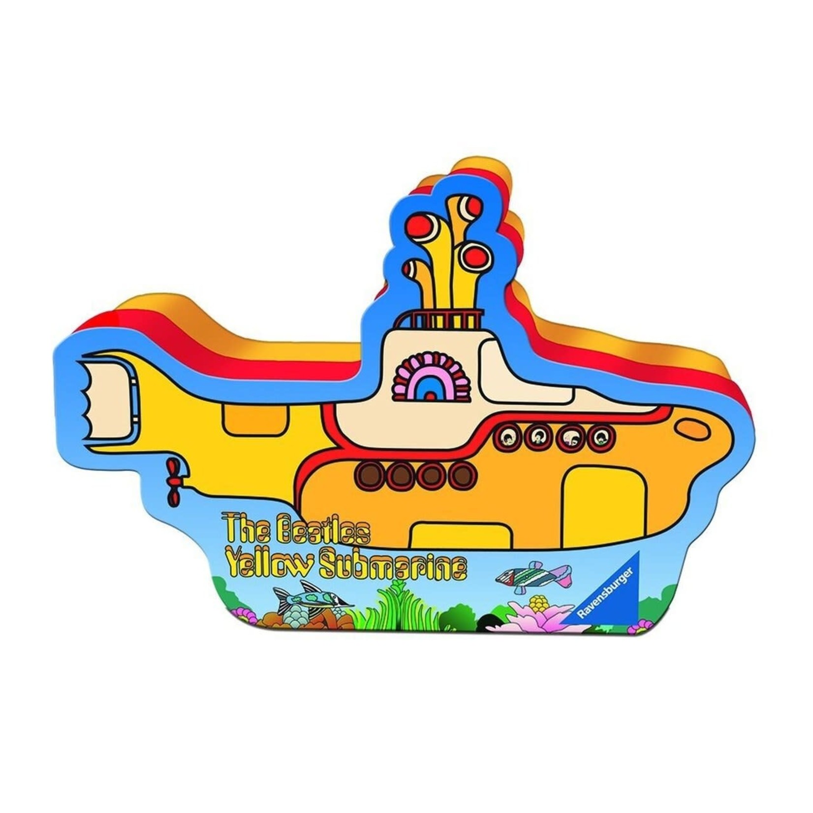 Beatles Yellow Submarine 500 Piece Shaped Box Puzzle