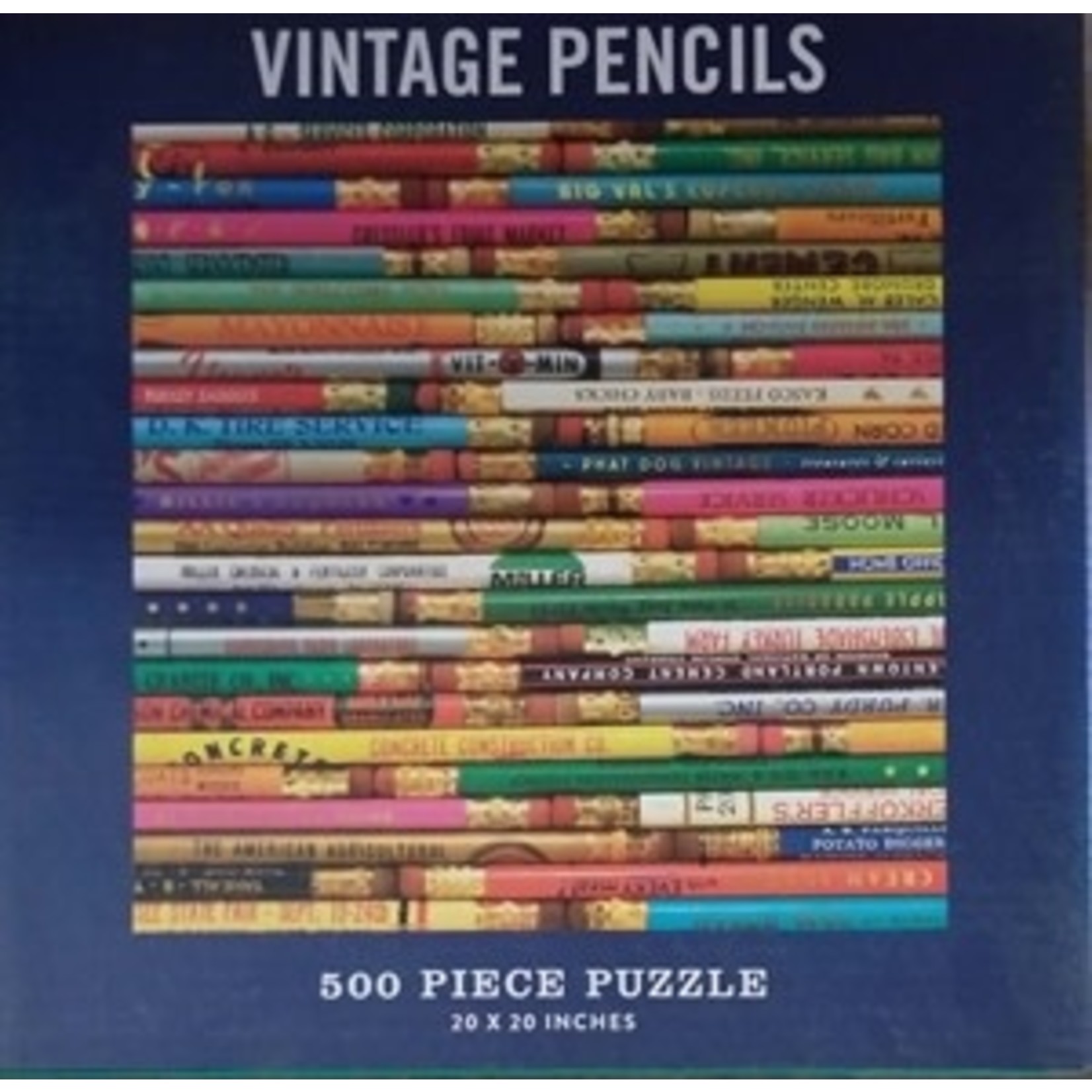 Vintage Pencils 500 Piece Puzzle