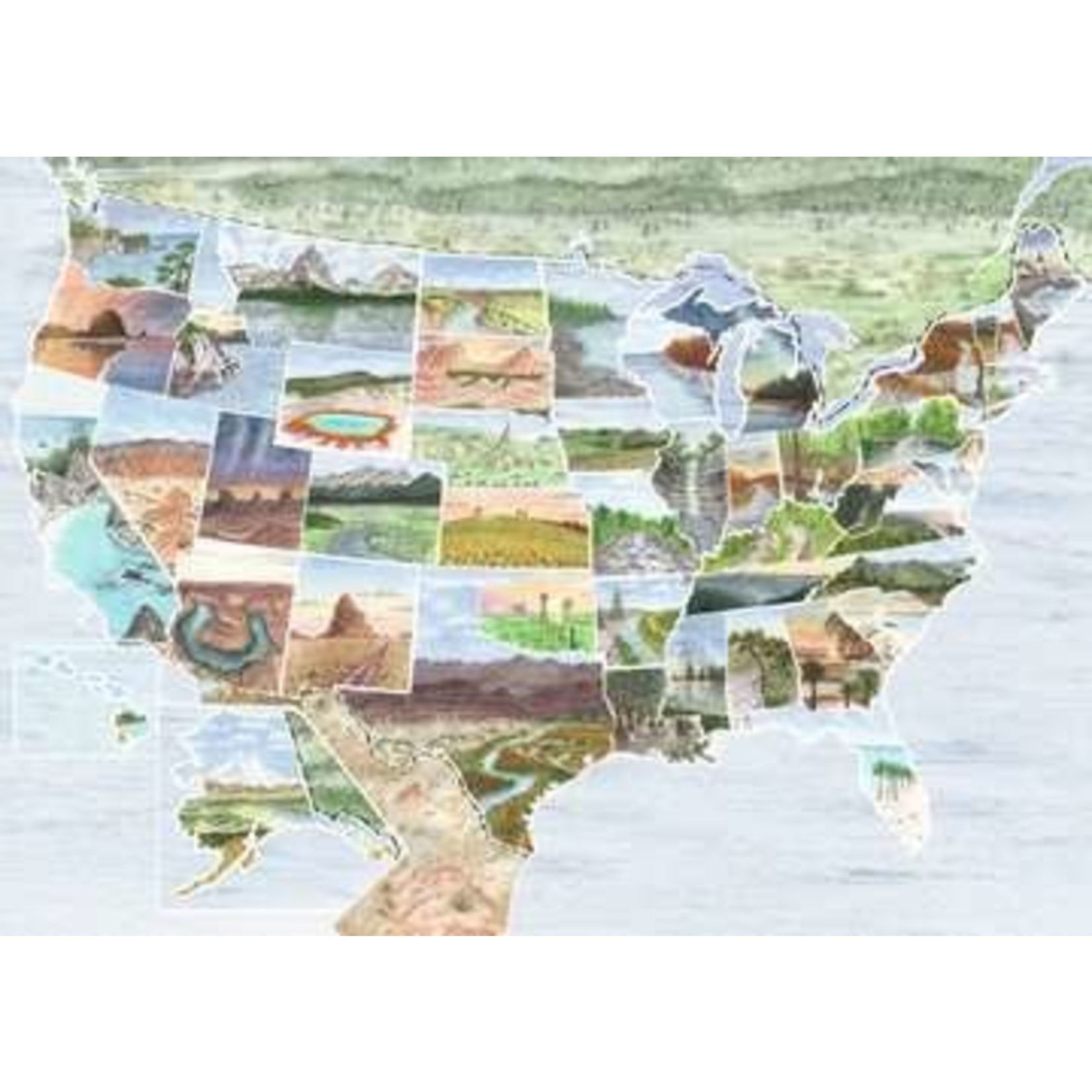 From Sea to Shining Sea 1000 Piece Puzzle