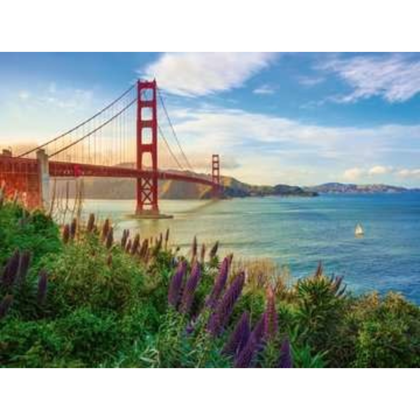 Golden Gate Sunrise 1000 Piece Puzzle