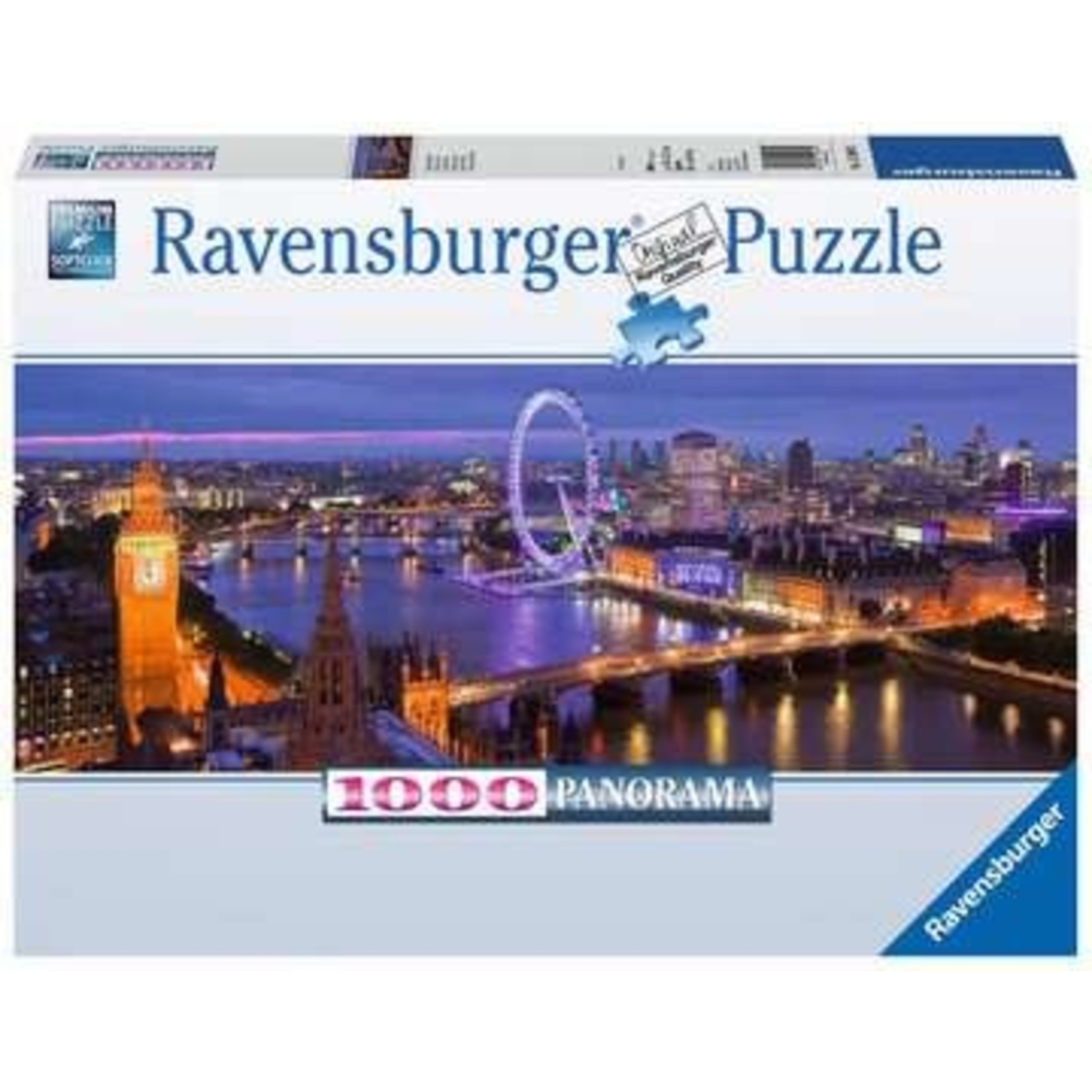 London at Night 1000 Piece Panorama Puzzle