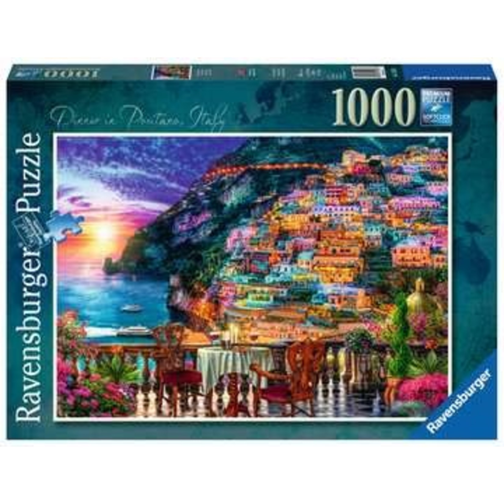 Dinner in Positano 1000 Piece Puzzle