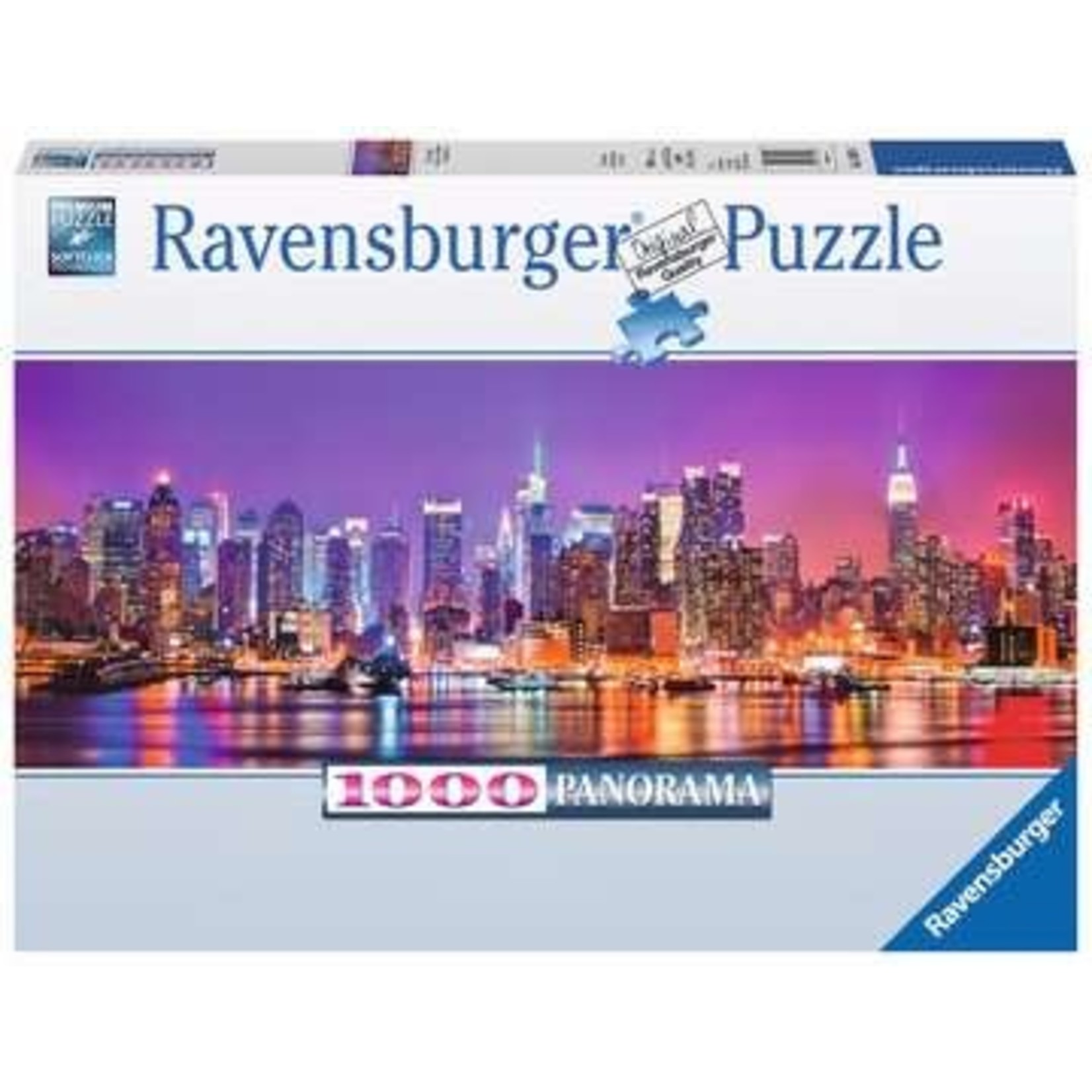 Manhattan Lights 1000 Piece Panorama Puzzle