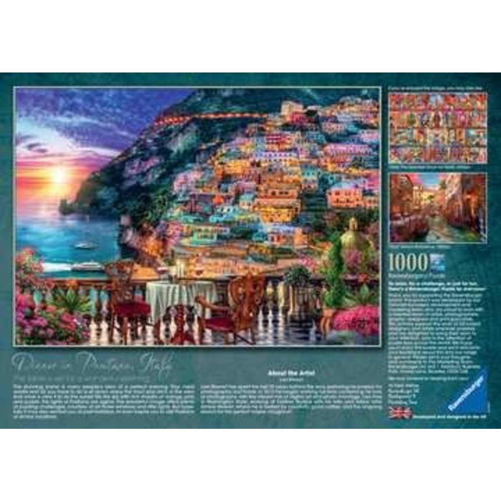 Dinner in Positano 1000 Piece Puzzle