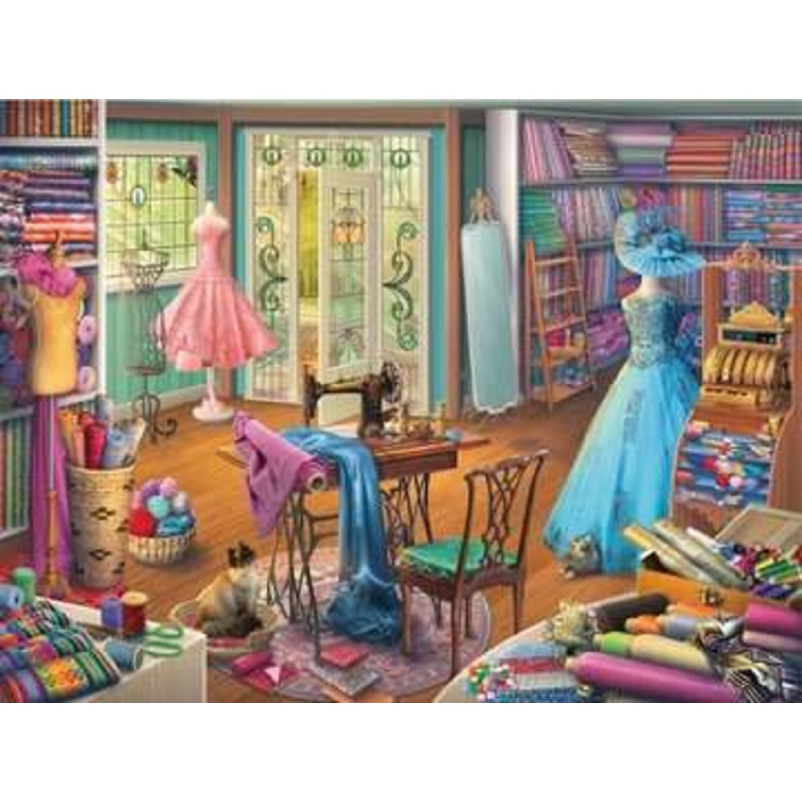 Seamstress Shop 1000 Piece Puzzle