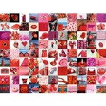 99 Beautiful Red Things 1500 Piece Puzzle