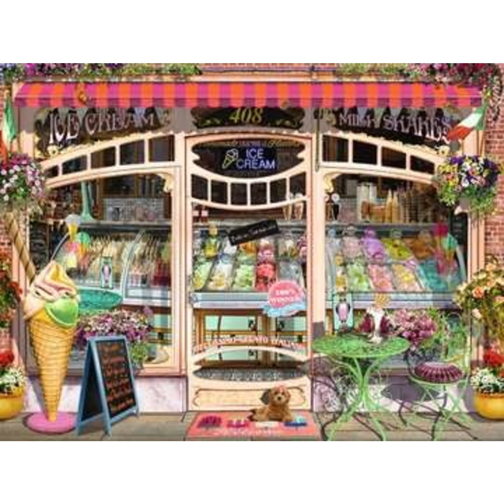 Ice Cream Shop 1500 Piece Puzzle