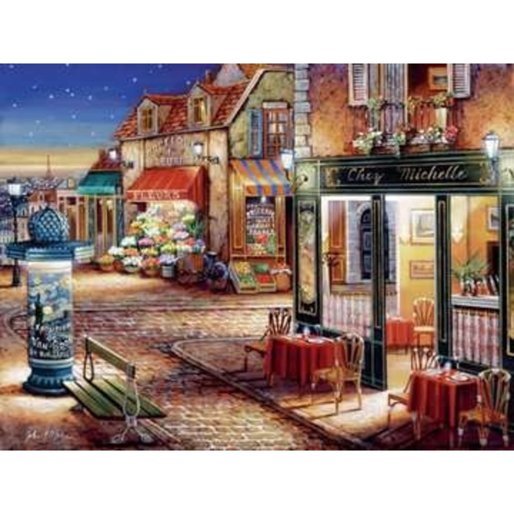 Paris's Secret Corner 1500 Piece Puzzle