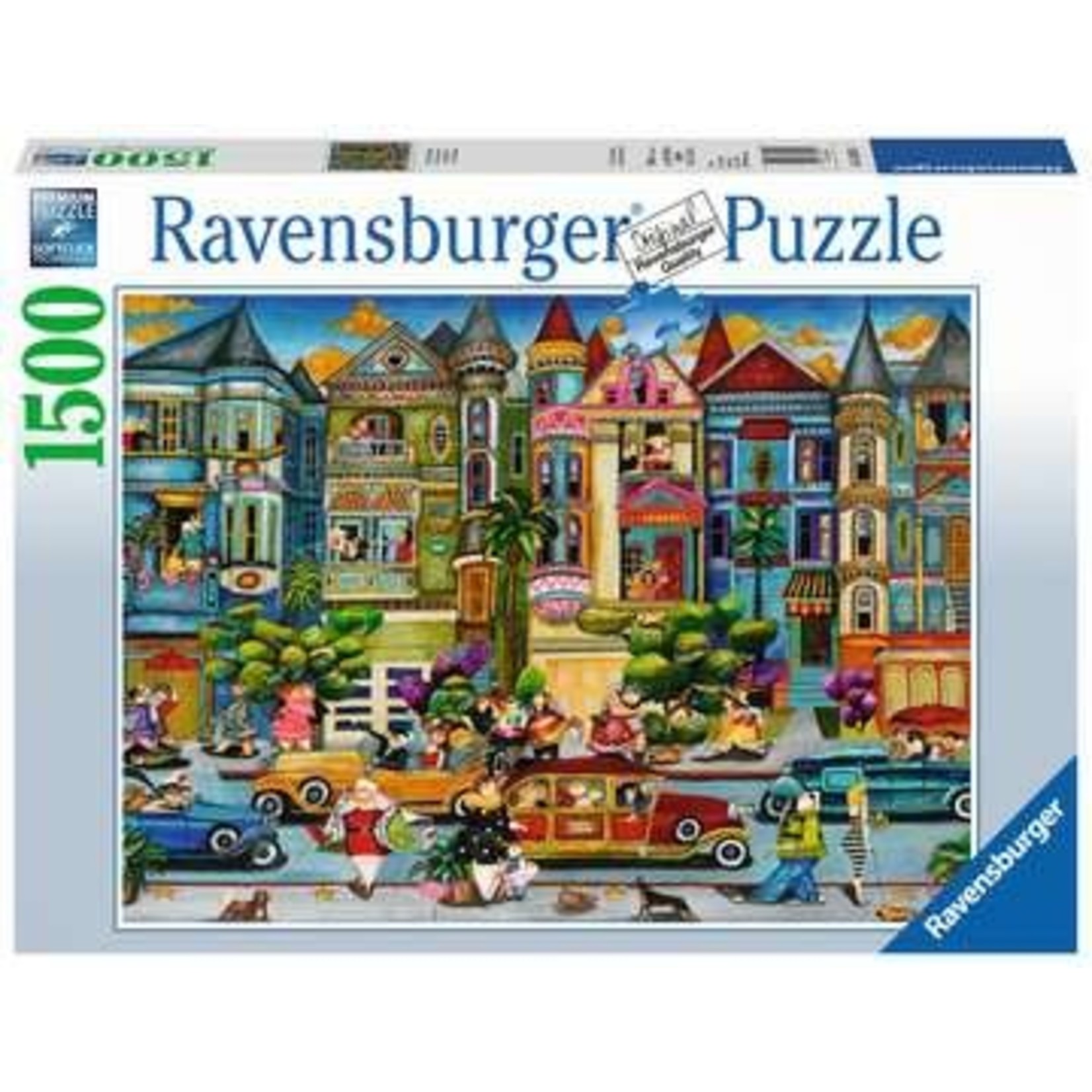 The Painted Ladies 1500 Piece Puzzle