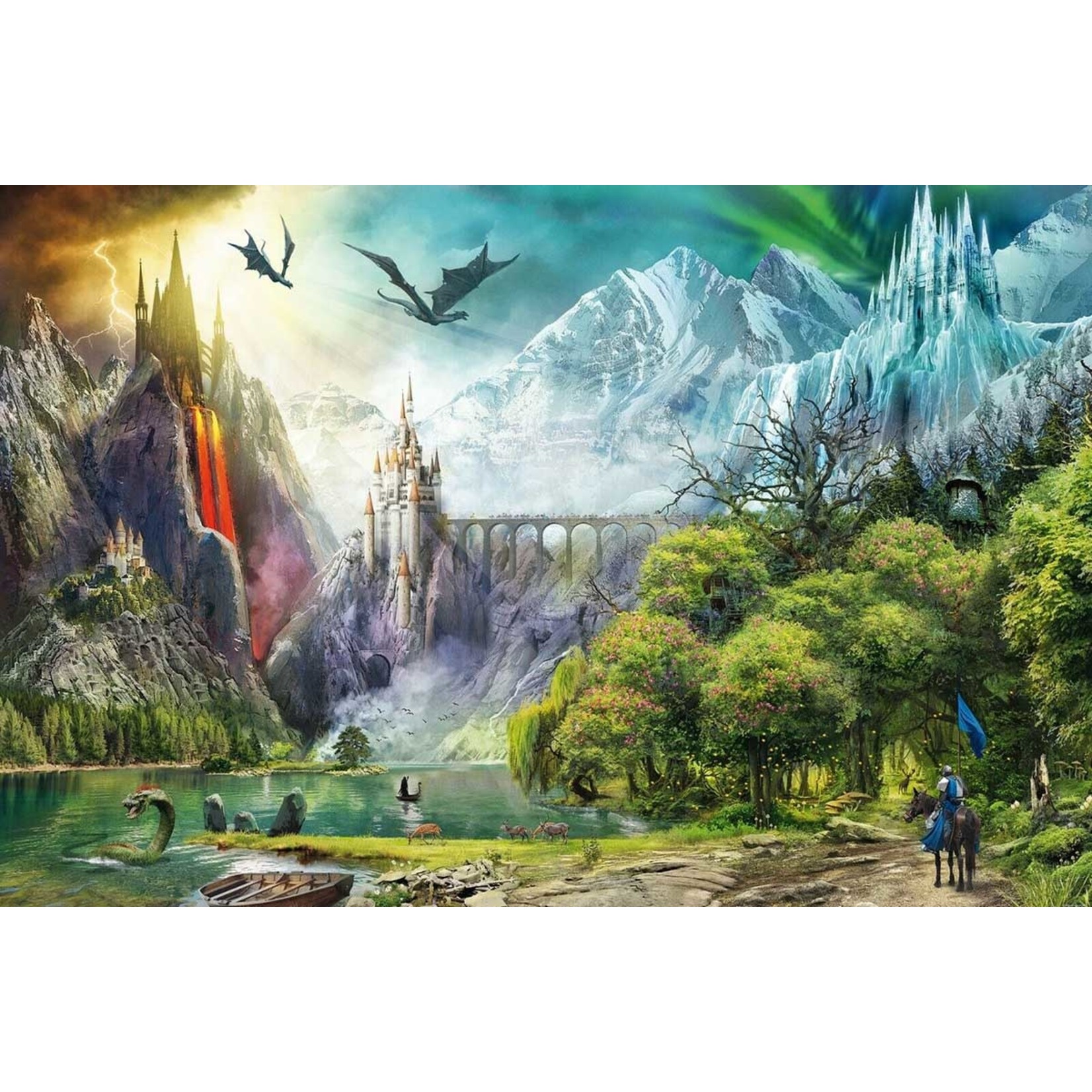 Reign of Dragons 3000 Piece Puzzle