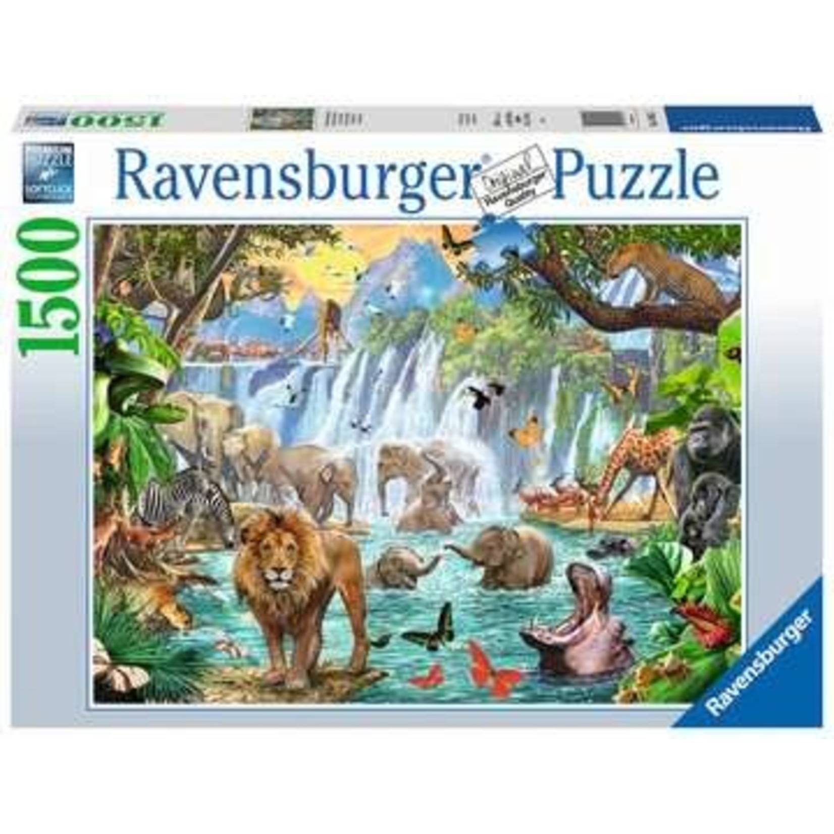 Waterfall Safari 1500 Piece Puzzle
