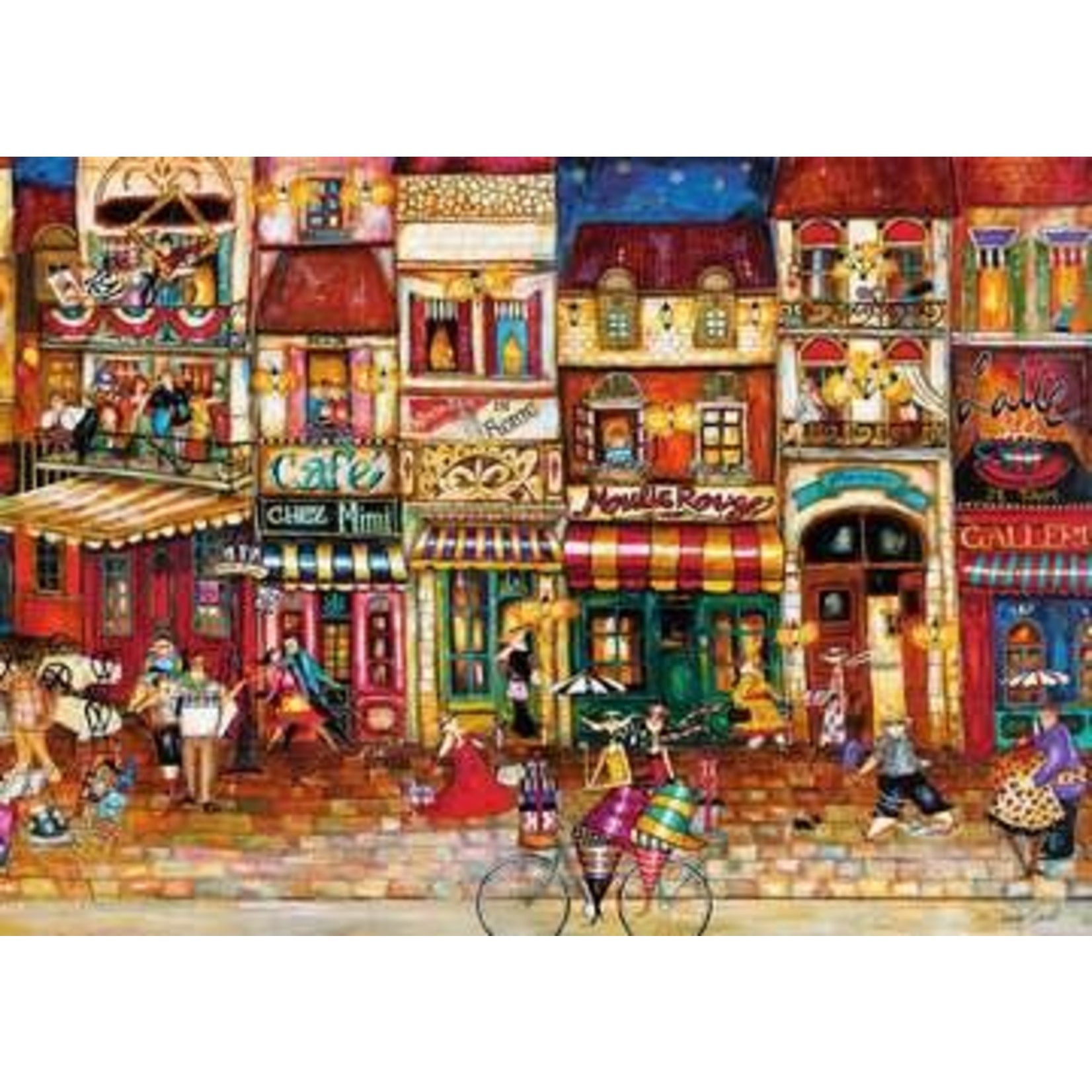 Streets of France 1000 Piece Puzzle