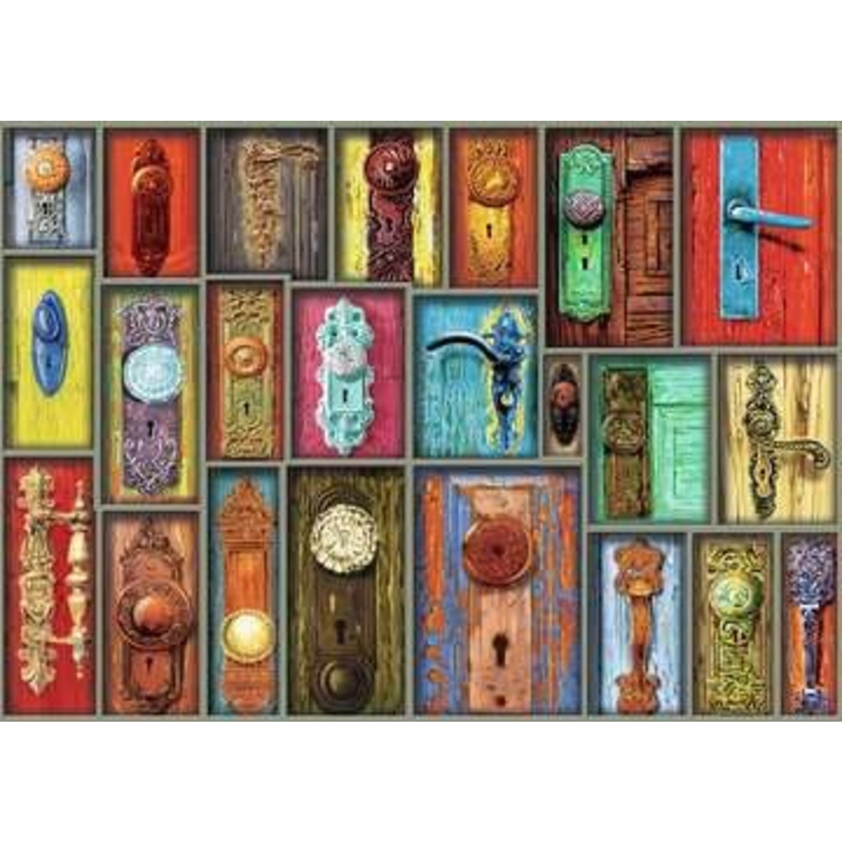 Antique Doorknobs 1000 Piece Puzzle