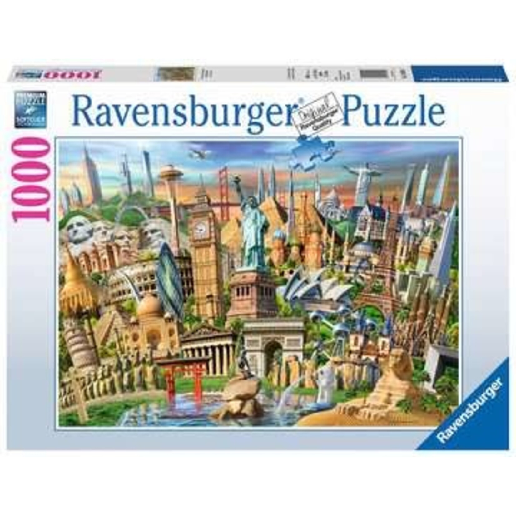 World Landmarks 1000 Piece Puzzle