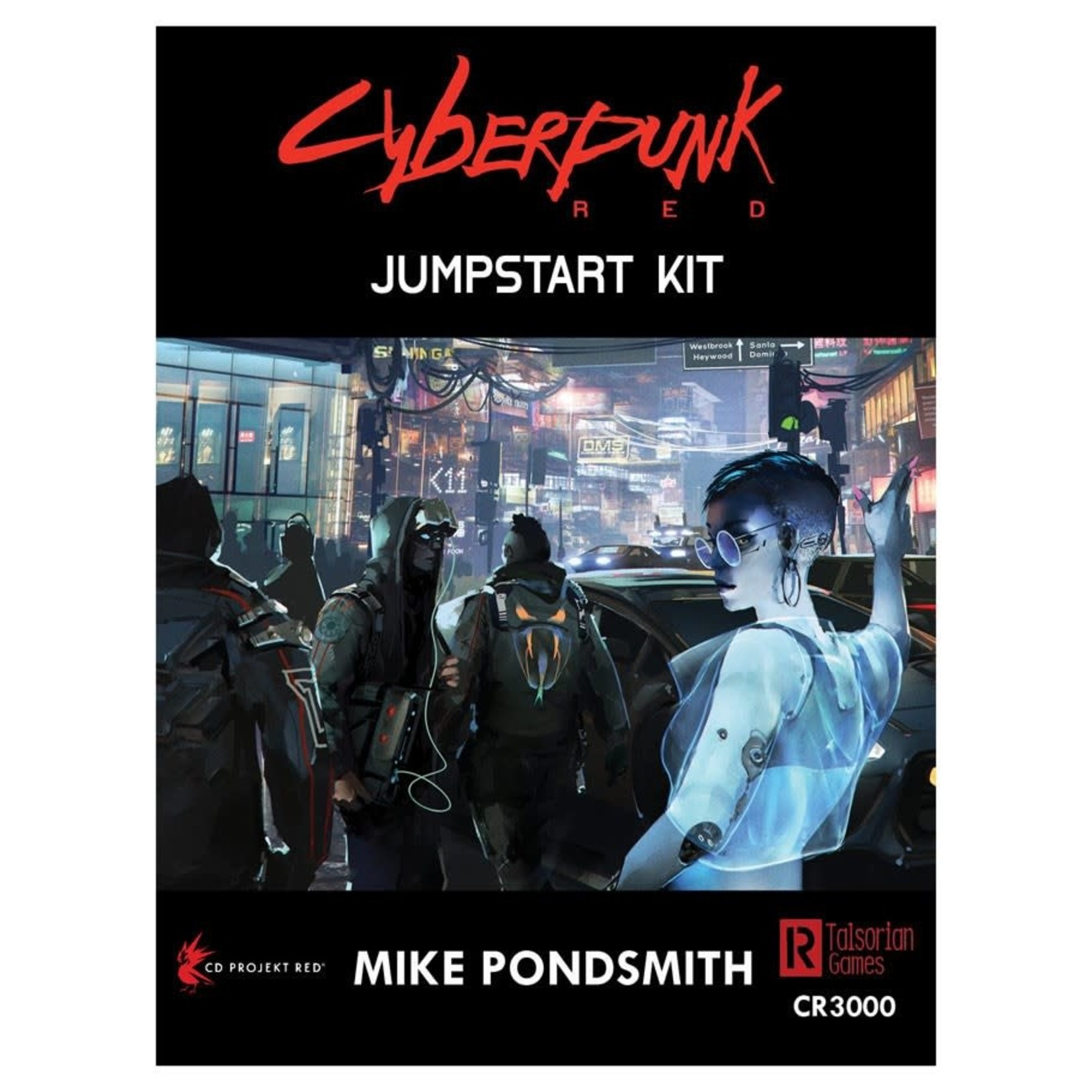 Cyberpunk Red RPG Jumpstart Kit