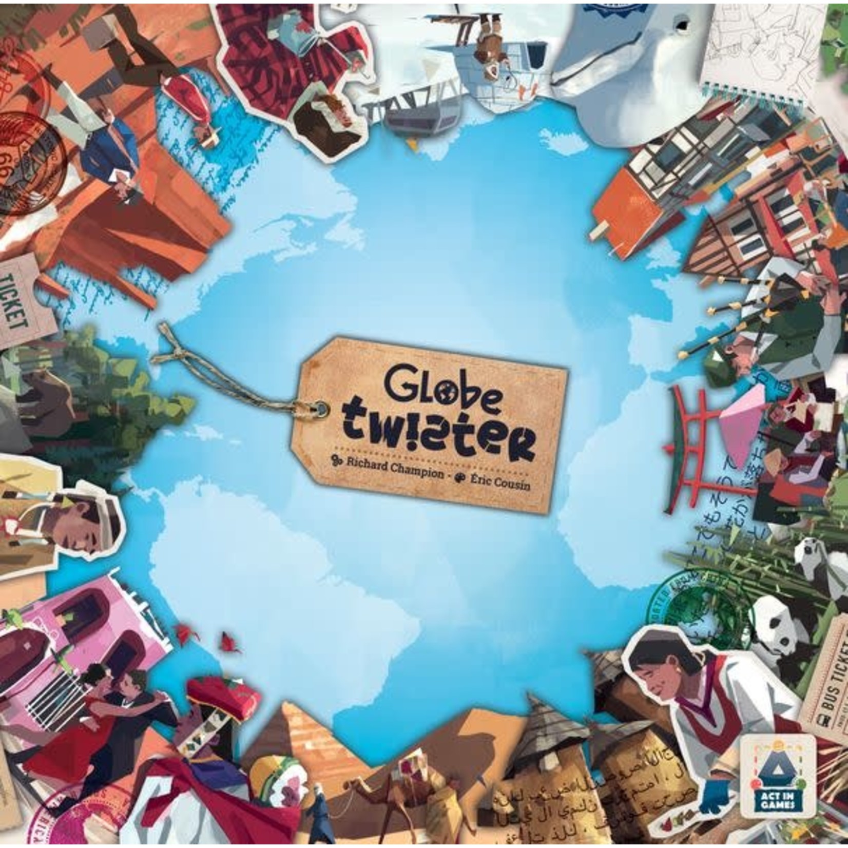 Globe Twister Dragon Cache Game