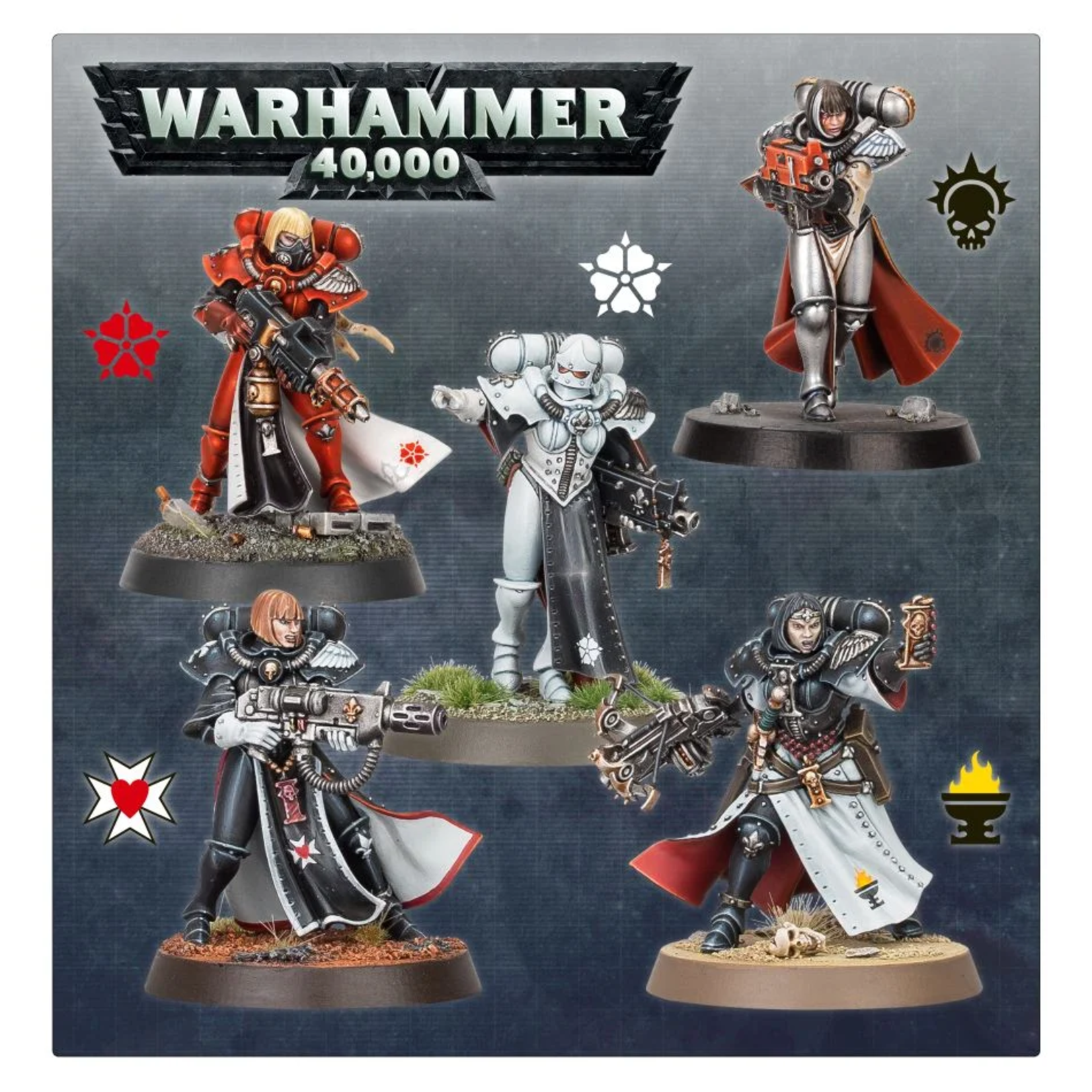 40K: Adepta Sororitas - Battle Sisters Squad