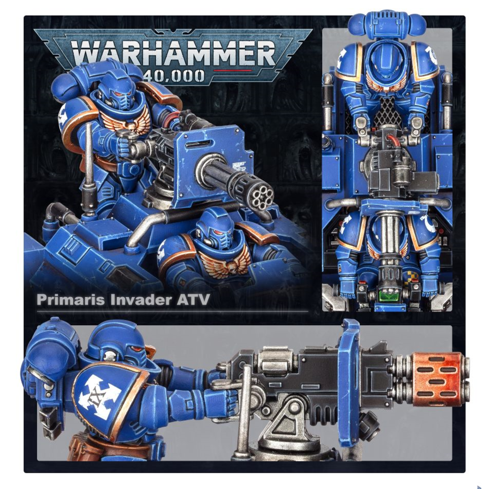 Warhammer 40k Space Marines Primaris Invader ATV[並行輸入品]-