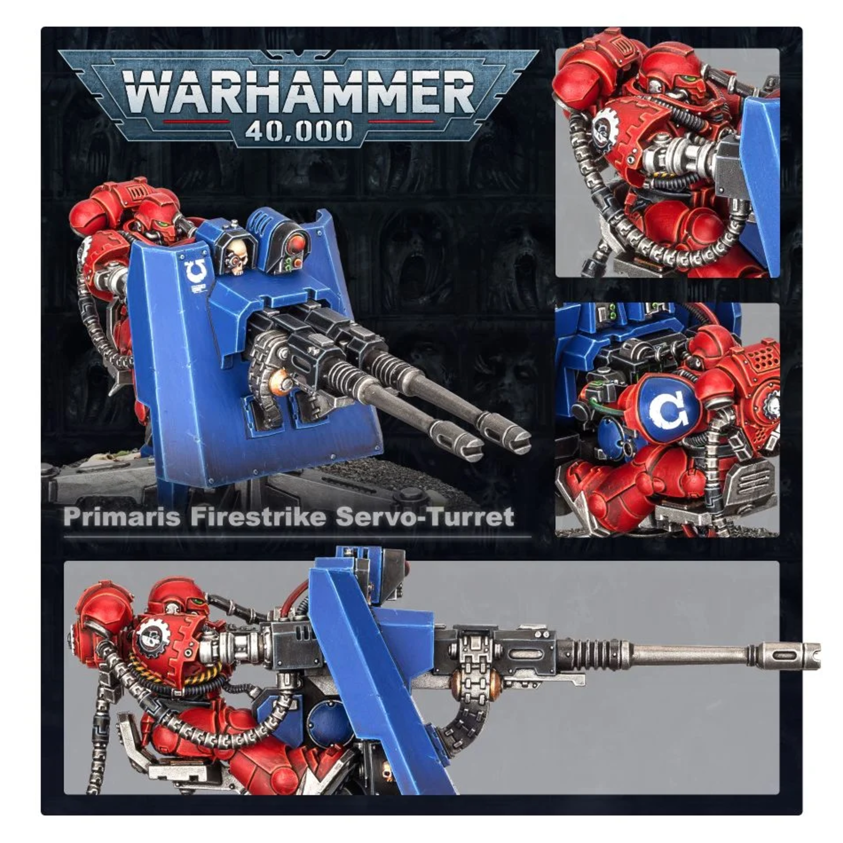 40K: Space Marines - Primaris Firestrike Servo-Turret