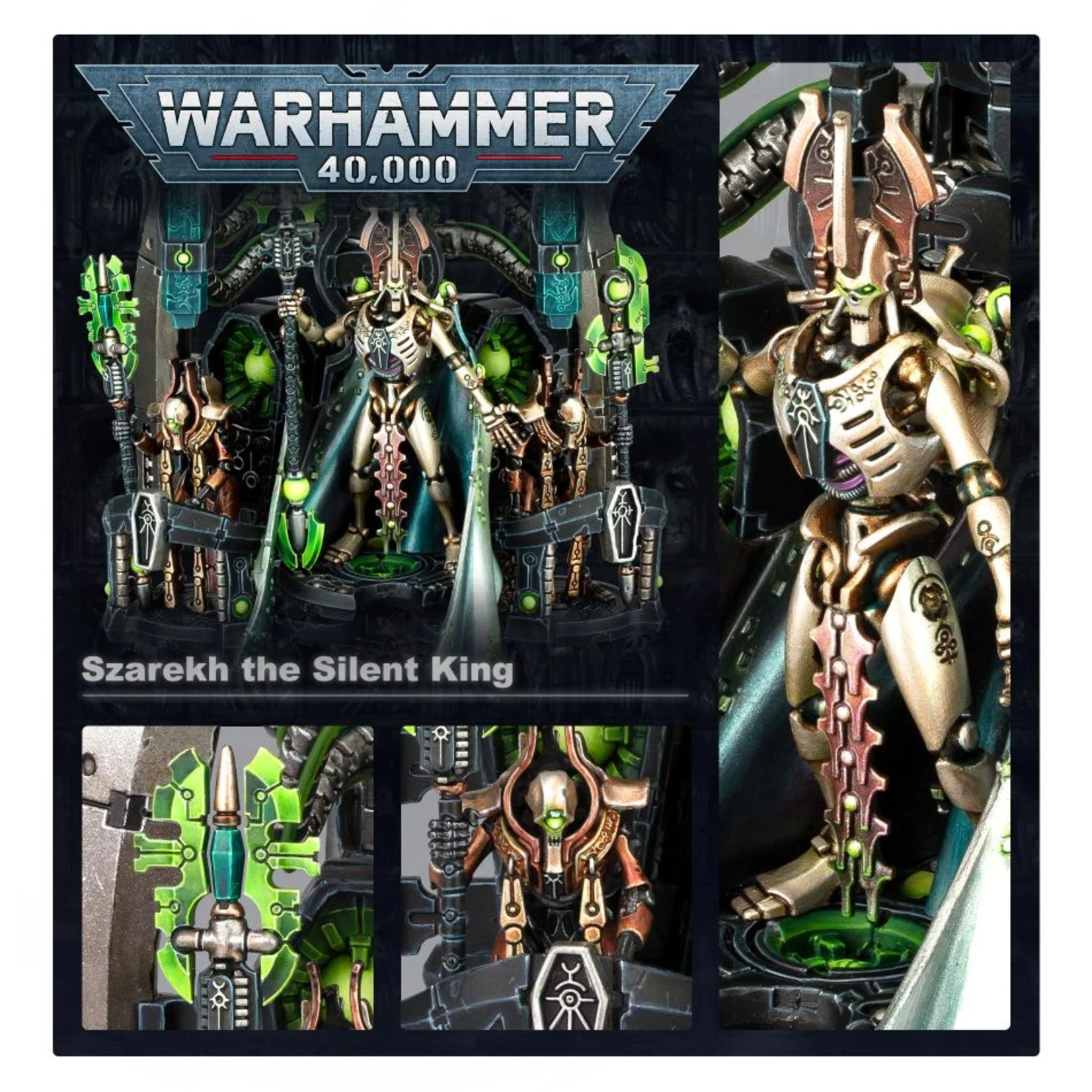 40K: Necrons - Szarekh, the Silent King