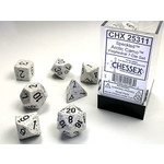 Chessex Speckled Dice: Arctic Camo | 7 Die Polyhedral Set | 25311