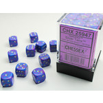 Chessex Speckled Dice: Silver Tetra | 12mm d6 Dice Block | 25947