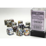Chessex Festive Dice: Carousel / white | 16mm d6 Dice Block | 27640