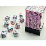 Chessex Festive Dice: Pop Art / blue | 12mm d6 Dice Block | 27944