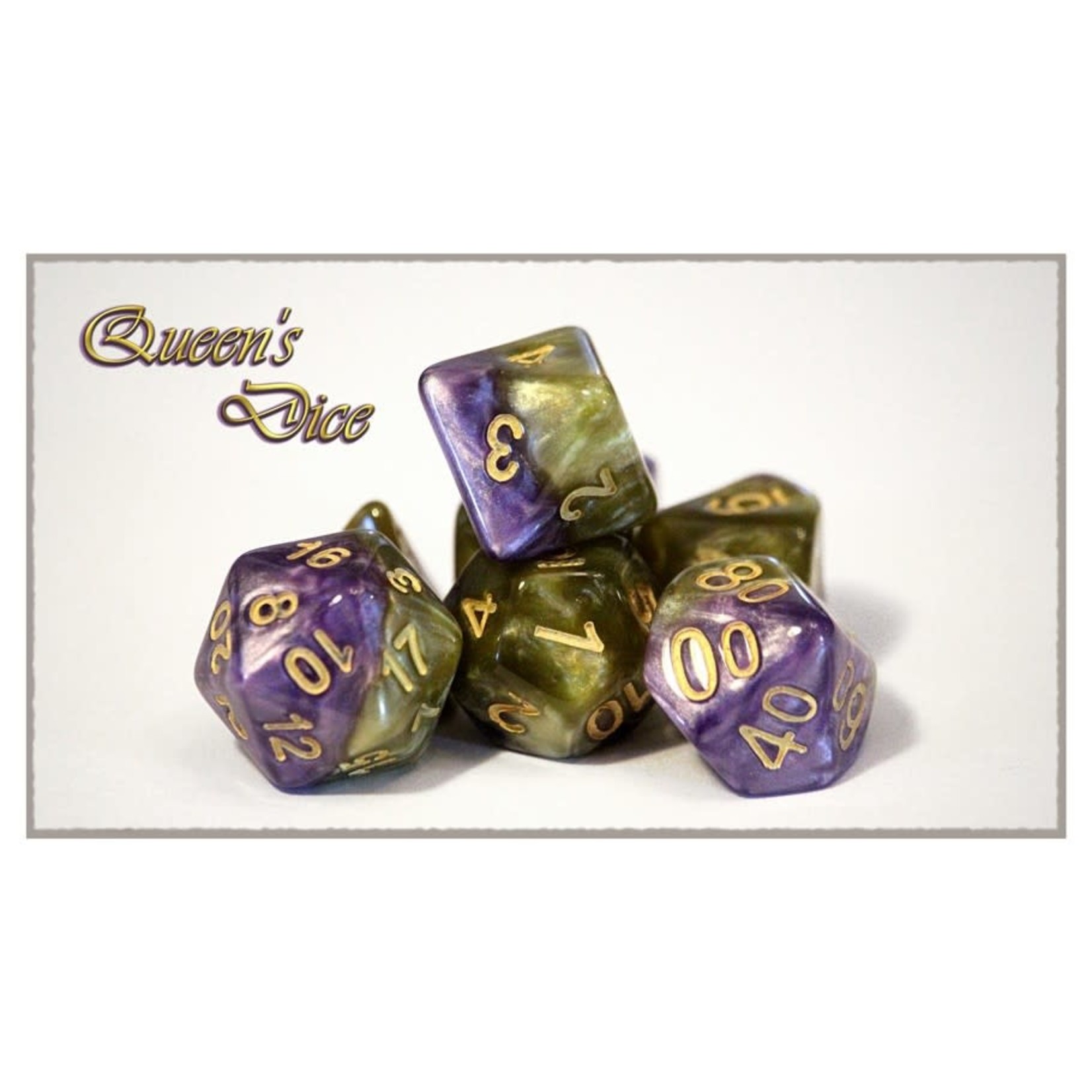 Gate Keeper Dice: Queen's Dice | 7 Die Polyhedral Set