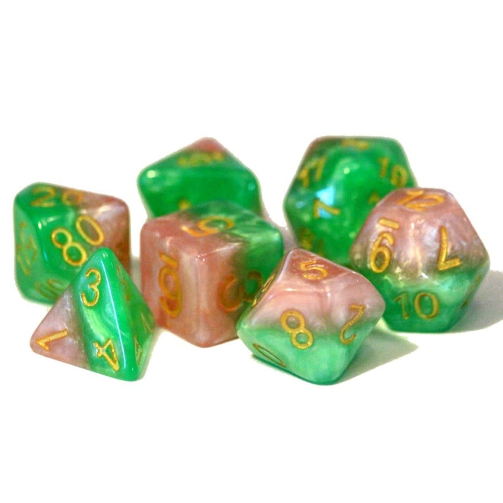 Gate Keeper Dice: Rose | 7 Die Polyhedral Set