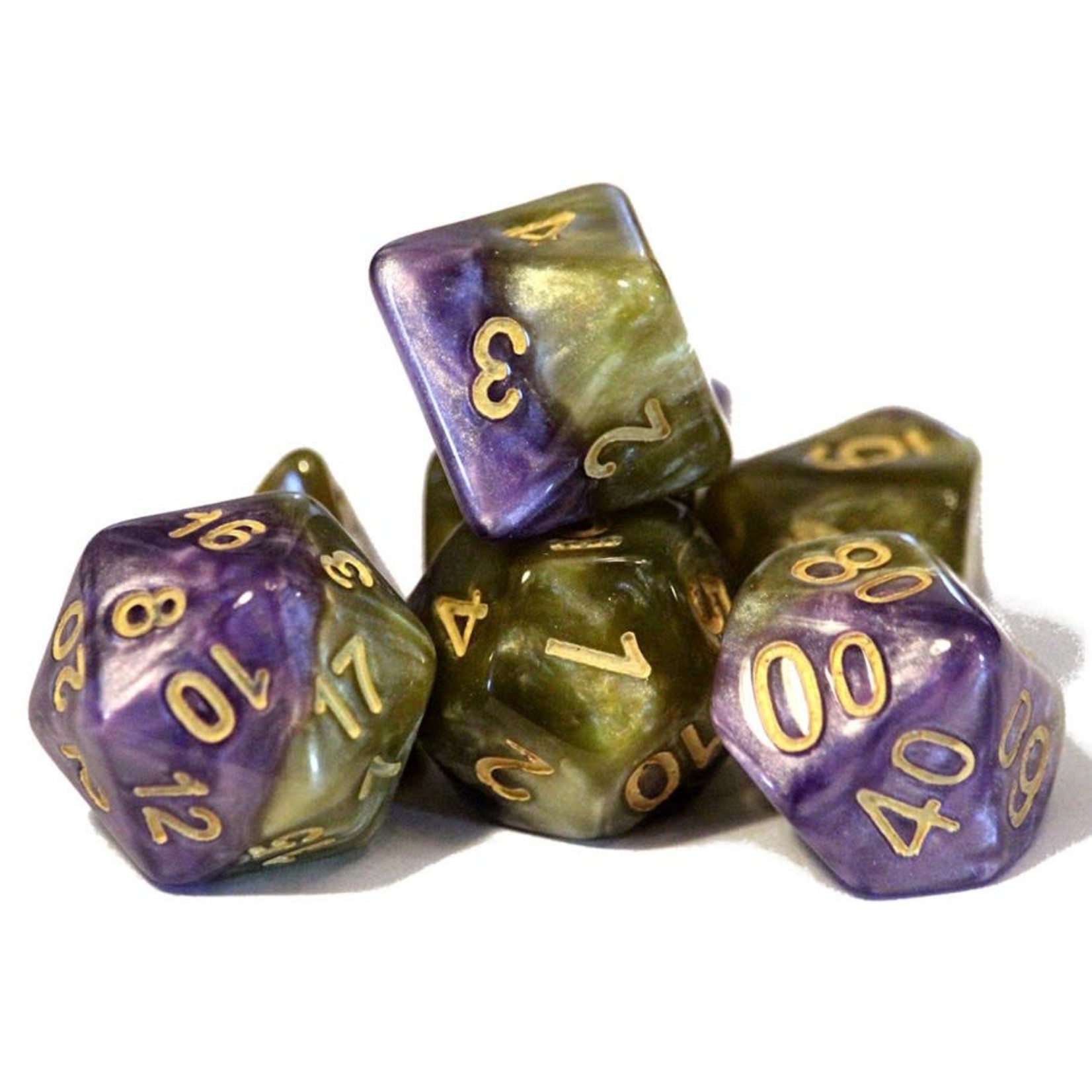 Gate Keeper Dice: Queen's Dice | 7 Die Polyhedral Set