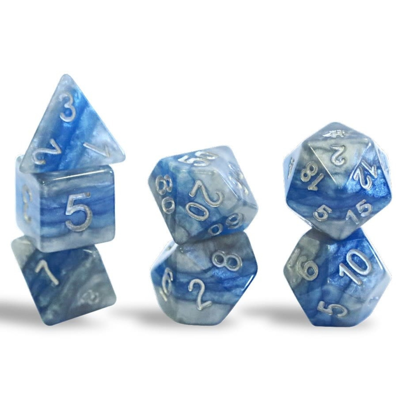 Gate Keeper Dice: Reality Shard Devotion | 7 Die Polyhedral Set