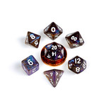 MDG Mini Dice: Stardust Galaxy | 10mm 7 Die Polyhedral Set 4175