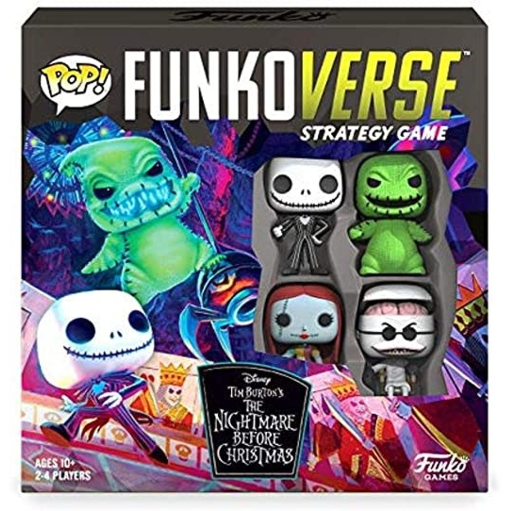 POP Funkoverse: Nightmare Before Christmas 100 - 4 Pack