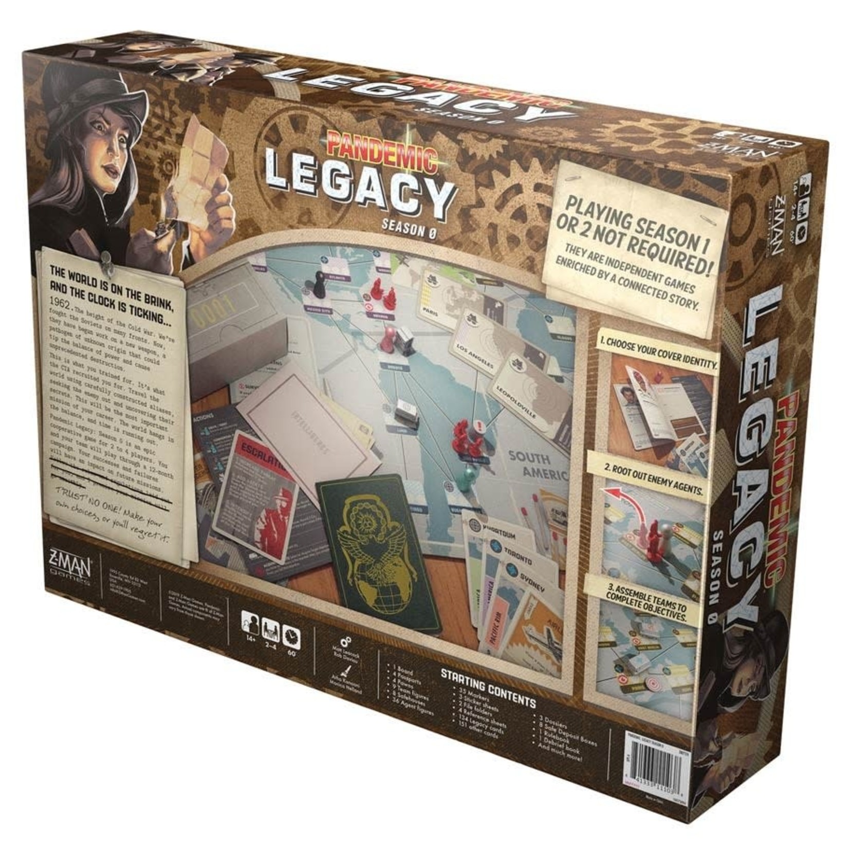 Pandemic Legacy Season 0    Zero