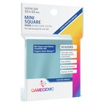 Gamegenic Sleeves Prime: Clear Mini-Square Dark Blue (50) 53 x 53 mm Deck Protectors