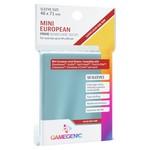 Gamegenic Sleeves Prime: Clear Mini European Ruby (50) 46 x 71 mm Deck Protectors