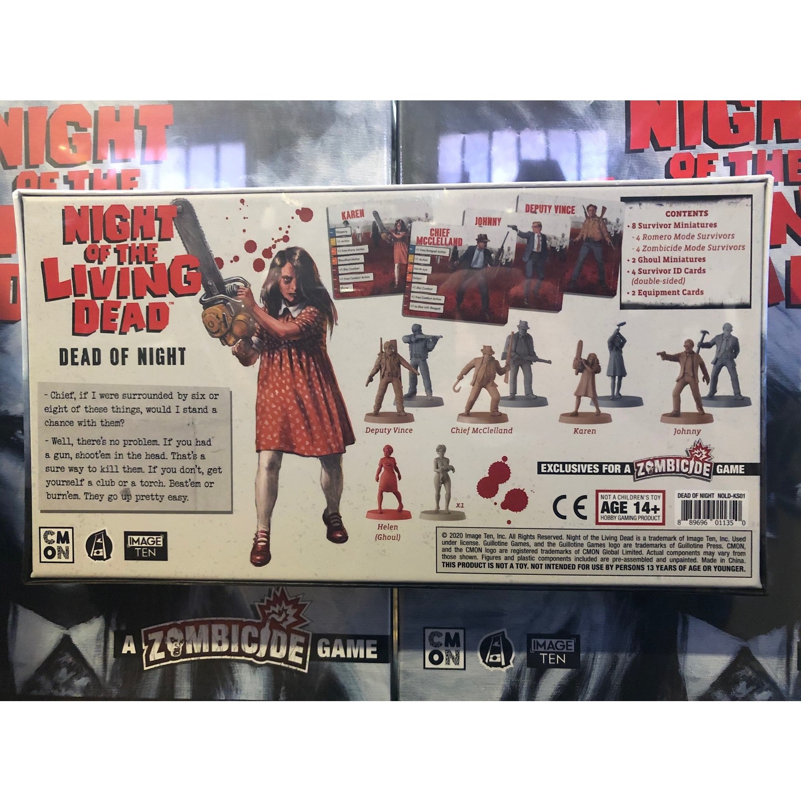 Zombicide: Night of the Living Dead-Dead of Night Bundle (No Refunds/Exchanges on LE Product)
