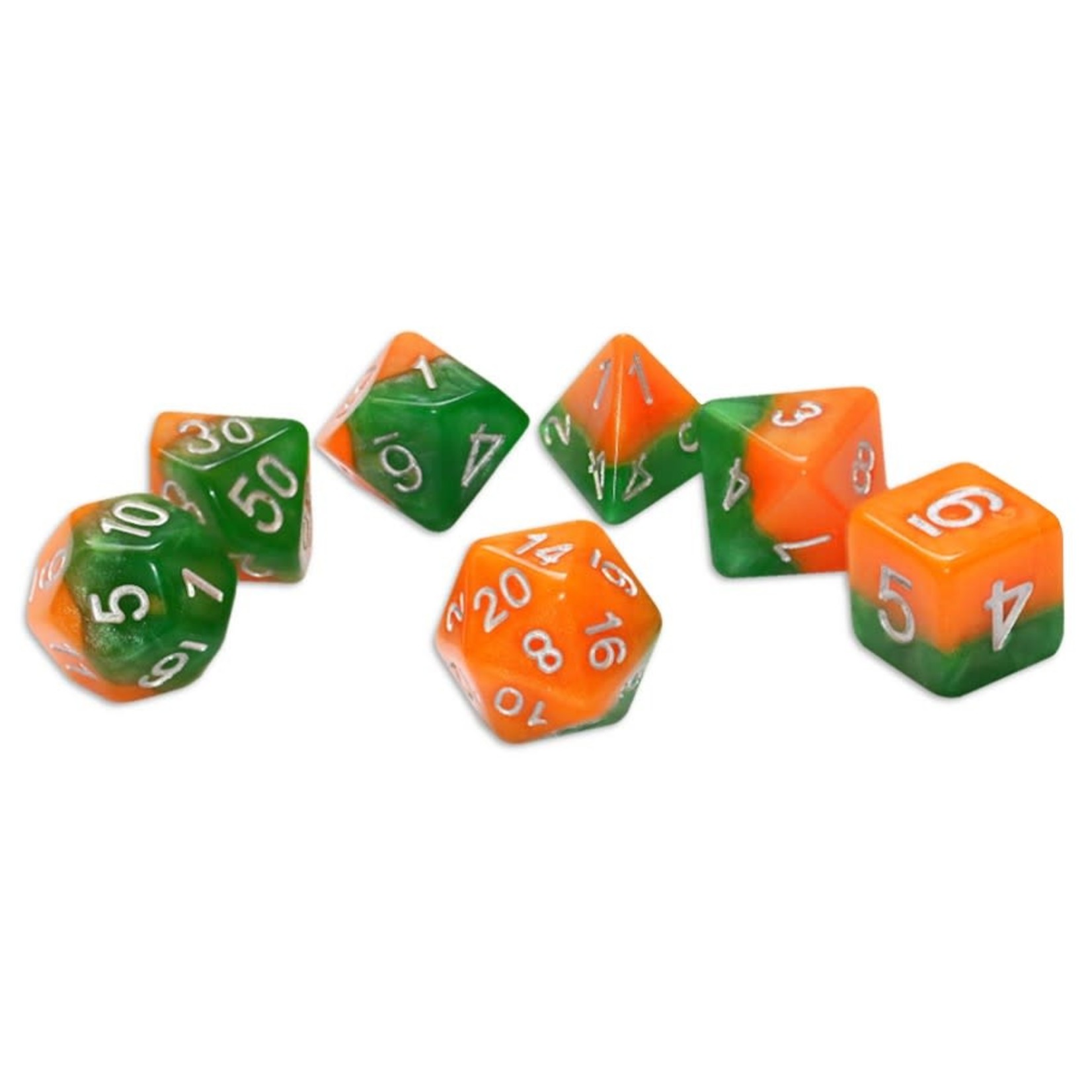 Gate Keeper Dice: Great Pumpkin | 7 Die Polyhedral Set | GKGH42
